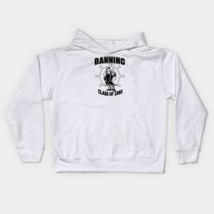 Banning 1980 BLACK Kids Hoodie